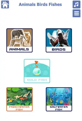 Animals Birds Fishes android App screenshot 7